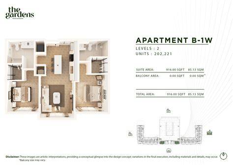 Two Bedroom Apartments | Discover Your Perfect Home Today — The Gardens ...