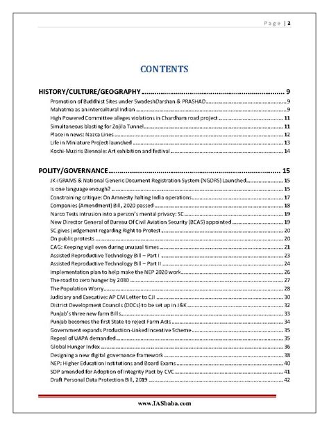 IAS Baba Monthly Magazine October Current Affairs 2020 - Notesindia