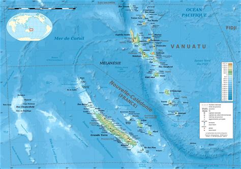 New Caledonia Maps | Printable Maps of New Caledonia for Download