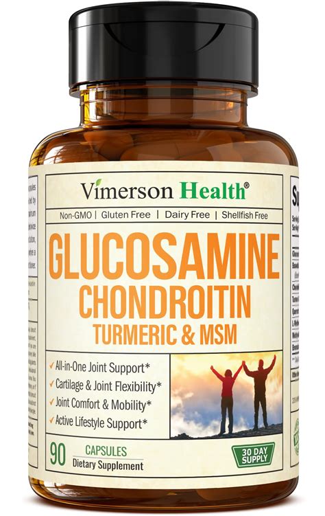 Glucosamine Chondroitin Msm And Turmeric Supplement Joint Support Supplement Women | Desertcart ...