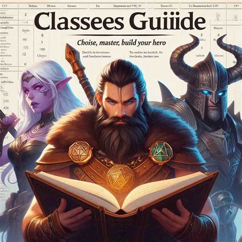 DnD Classes Guide: Choose, Master, and Build Your Hero