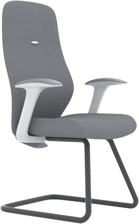 科尔卡诺 现代网布麻绒布思度洽谈椅办公休闲椅_设计素材库免费下载-美间设计