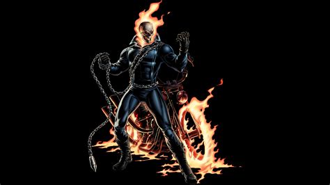 Ghost Rider Flame - 4K Ultra HD Comic Wallpaper