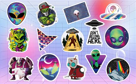 Alien Stickers 的图像结果