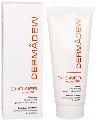 Dermadew Shower Plus Gel 100ml - Uses, Side Effects, Dosage, Price ...