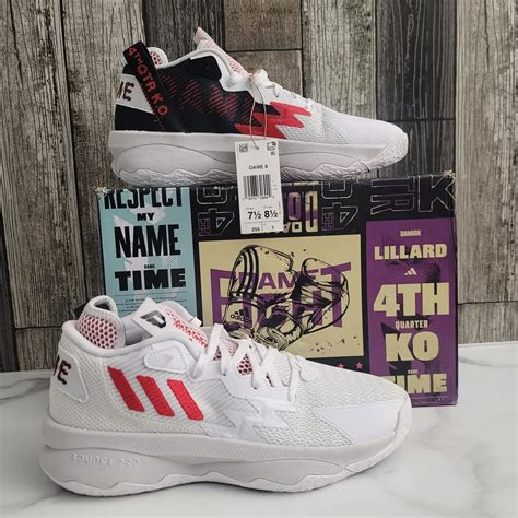Damian Lillard Shoes White