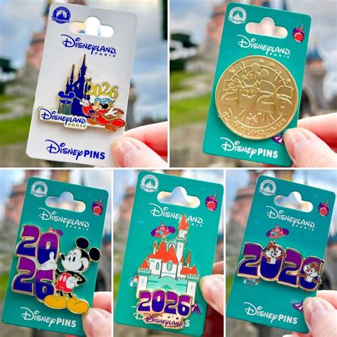 Disneyland Paris January 2026 Pin Releases - Disney Pins Blog