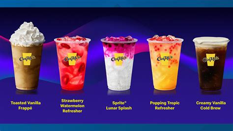McDonald's will test new drink lineup at 500 US locations: See the menu ...