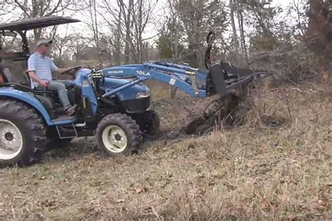 Image result for Compct Tractor Tree Removal Attachment