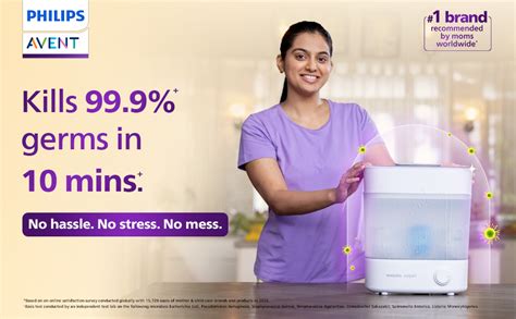 Buy AVENT Sterilizer With Ultra Air Soother Combo|No.1 Brand ...