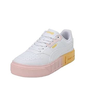 Buy Puma Womens Cali Court Beach Days White-Frosty Pink Sneaker - 5 UK ...