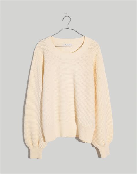 Corbett Balloon-Sleeve Sweater | Madewell
