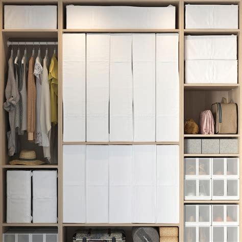 SKUBB storage case, white, 43x53x19 cm (17x20 ¾x7 ½") - IKEA
