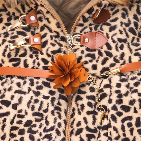 Shop Online Girls Multi Coloured Animal Print Full-Sleeve Long Coat at ...