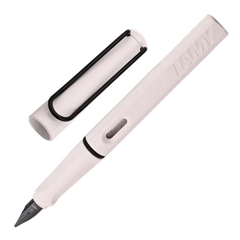 Lamy Safari White/Black(Special Edition)Fountain Pen| Buy Online |Lamy ...