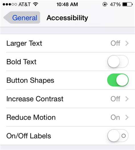 iOS 7 Beta 的图像结果