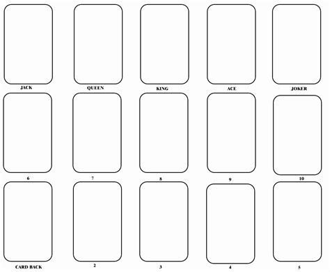Printable Blank Playing Cards – Peterainsworth