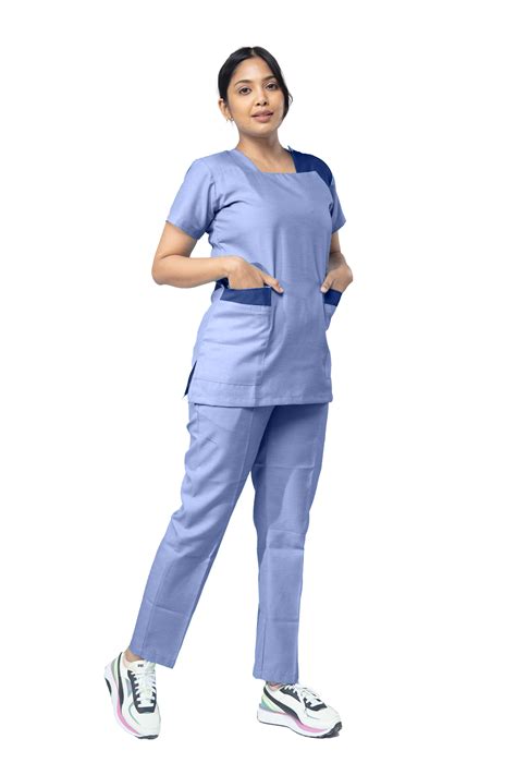 Female Nurse Uniform NT08 - Indigo – Uniform Craft