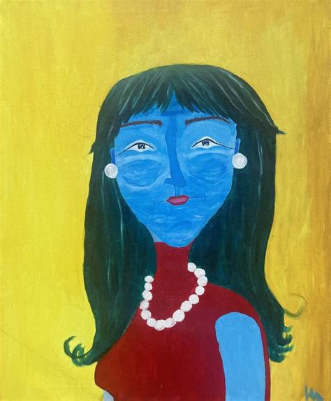 Majorelle Painting by Oriane Ines | Saatchi Art