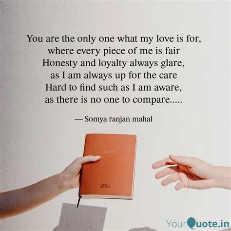 You are the only one what... | Quotes & Writings by Somya Ranjan Mahal ...