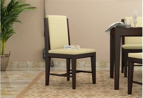 Buy Deck 2-Seater Dining Table (Honey Finish) Online in India | Urbanwood