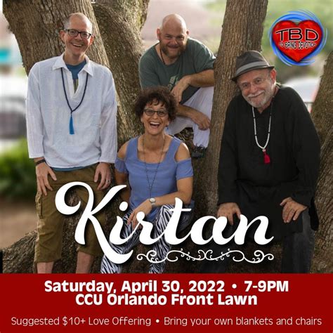 Kirtan Coming to CCU Orlando - Unity Of Central FL
