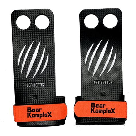 Bear Komplex 2 Hole Carbon Hand Grips For Gymnastics Crossfit ...
