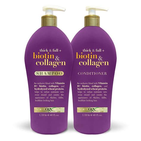 Snapklik.com : OGX Thick & Full Biotin Collagen Shampoo