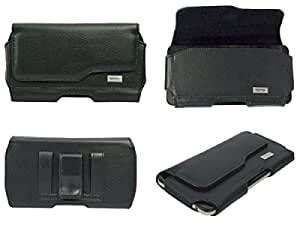 TOTTA Premium PU Leather Belt Pouch for Intex Cloud Zest- Black ...