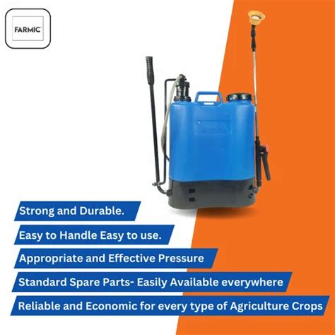 FARMIC DHMAKA DOUBLE BEARING KNAPSACK SPRAYER