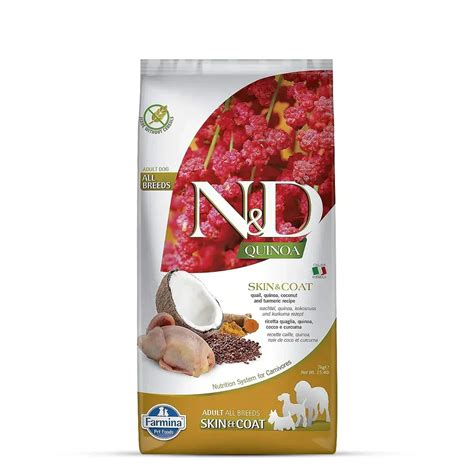 Buy Farmina N&D Grain Free Quinoa Skin & Coat Dry Dog Food | Zigly