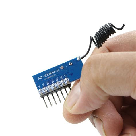 [Combo 3] 4 Channel QIACHIP Wireless 433Mhz RF Module Receiver with Re