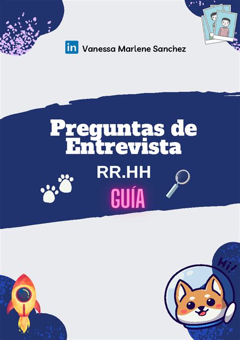 Preguntas PARA Entrevista - RR Preguntas de Entrevista Intro Voy a ...