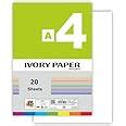 SUKECHI A4 Ivory Sheets Drawing Set of 20 Sheets for Sketching, Drawing ...