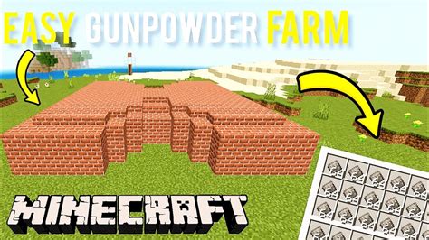 Image result for Minecraft Gunpowder Farm Tutorial