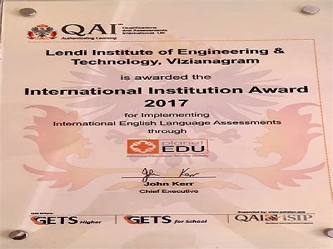 Empowering Future Leaders | Lendi College of Engineering & Technology