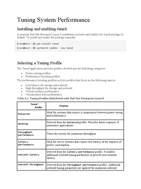 Image result for System Performance Tuning