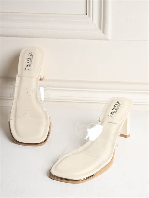 Beige PU Block Sandals (TC-RS3648-BEIG) – Truffle Collection