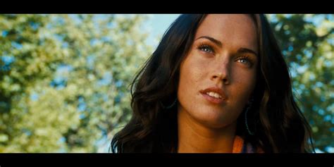 In Transformers (2007), Megan Fox's Mikeala Banes can be seen staring sexily into space for no ...