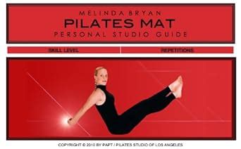 Pilates MAT Personal Studio Guide (Melinda Bryan Pilates Pocket Guide ...