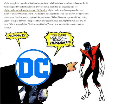 Poor Kurt facing anti-mutant discrimination since before he was even invented : r/xmen