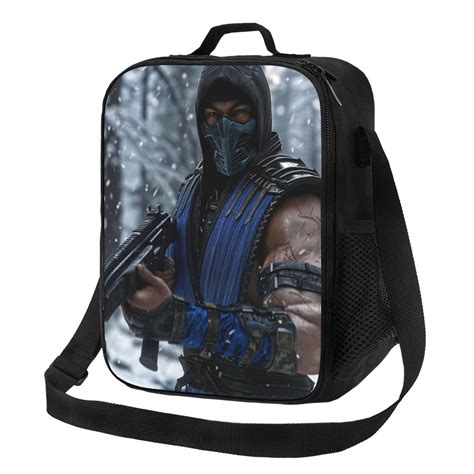 Mortal Kombat Lunch Bag, Reusable Lunch Tote Bag, Insulated Lunch Box ...