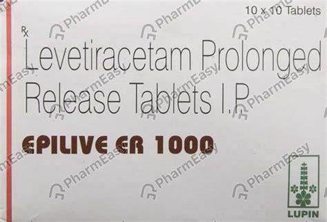 Epilive Er 1 G Tablet (10): Uses, Side Effects, Price & Dosage | PharmEasy
