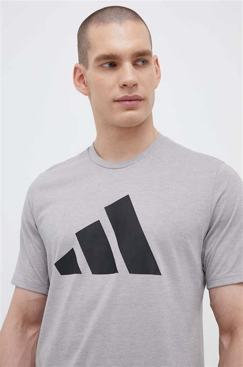 adidas Performance t-shirt treningowy Train Essentials Feelready Logo ...