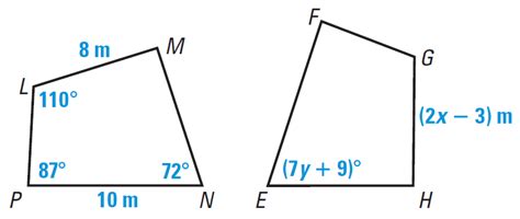 Congruence and Triangles Worksheet