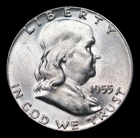 1955-p Bugs Bunny Franklin Half Dollar FS-401 50c Grades Choice Unc FBL