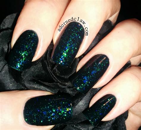 Black And Green Nails: A Trending Style For 2023