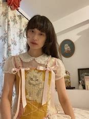 ＊ダメージあり：Vintage Upcycled Corset kitten x yarn | nu uniform