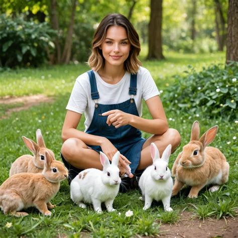 A Boy Playing with Rabbits Avatar Maker From Photo (Free Online & AI ...