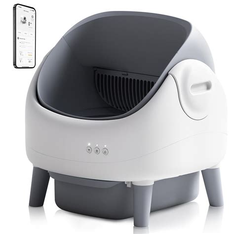 Zeacotio SELF CLEANING LITTER BOX